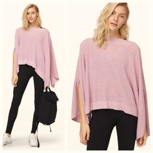 Lululemon Forward Flow Poncho Heathered Pink Taupe One Size